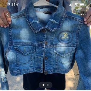 Denim jean jacket